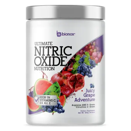 Ultimate Nitric Oxide Nutrion, Grape flavor - 60 Sc