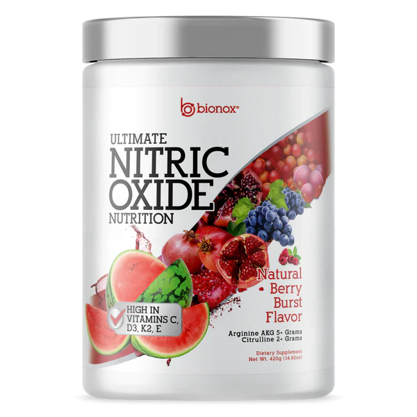 Ultimate Nitric Oxide Nutrion, Berry flavor - 60 Sc