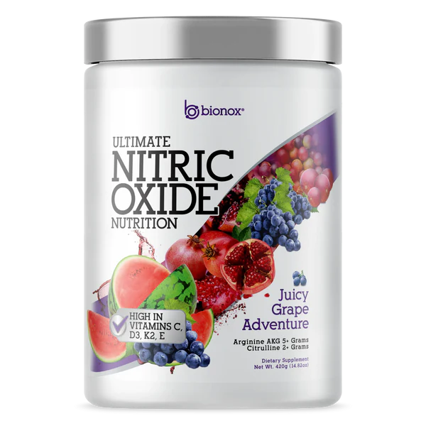 Ultimate Nitric Oxide Nutrion, Juicy Grape Adventure - 60 Sc