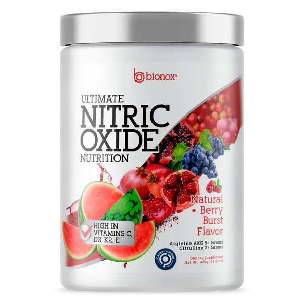 Ultimate Nitric Oxide Nutrion, Berry flavor - 30 Sc