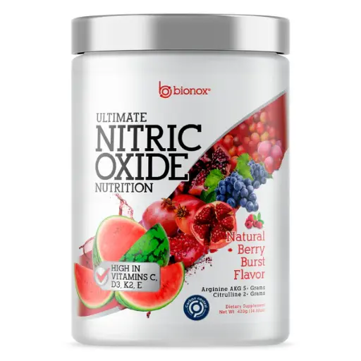 Ultimate Nitric Oxide Nutrion, Berry flavor - 30 Sc